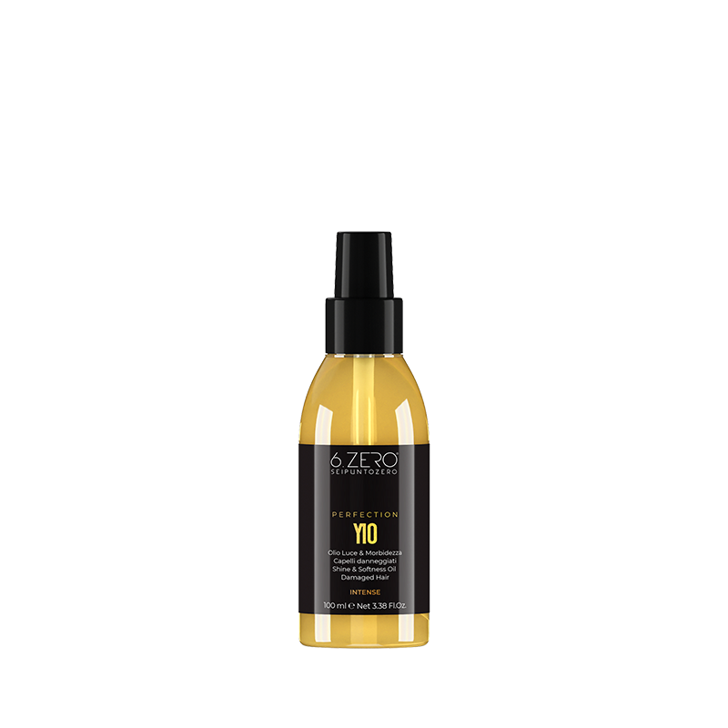 PERFECTION Y10 <br> Olio per capelli danneggiati luce & morbidezza